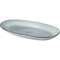 Broste Copenhagen - Nordic Sea Servierplatte oval L, 30 x 17 cm von Broste Copenhagen