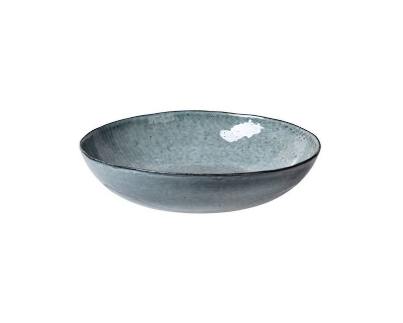 Broste Copenhagen Schale NORDIC SEA Salatschale 34,5 cm, Steingut, (Salatschalen) von Broste Copenhagen