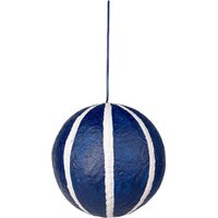 Broste Copenhagen - Sphere Christbaumkugel, Ø 12 cm, intense blue von Broste Copenhagen