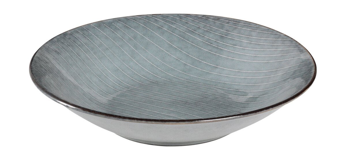 Broste Copenhagen Teller tief 22 cm Nordic Sea Soft Blue von Broste Copenhagen