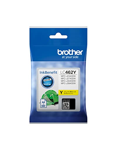 brother LC462Y Yellow Original InnobellaTM Tintenpatrone für MFC-J2340DW, MFC-J2740DW, MFC-J3940DW von Brother