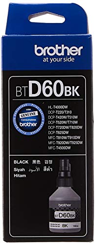 Brother Tinte BTD60BK Schwarz - 6500 PGS - DCP-T510W / DCP-T710W / MFC-T910DW von Brother