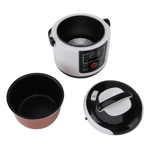 Elektrische Lunchbox 2L, Multifunktionaler Reiskocher mit Dampfkorb, Tragbarer 12V Autokocher für Reise Elektrische Lunchbox 2L, Multifunktionaler Reiskocher mit Dampfkorb, Tragbarer 12V Autokocher für Reise von Brrnoo