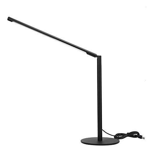 LED-Schreibtischlampe, 5000K 3-Hebel-Helligkeitseinstellung USB-drehbare Augenschutz-Tischleuchte für Nagelstudio, Zuhause, Büro(#1) von Brrnoo