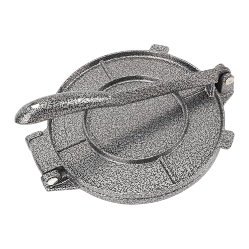 Tortilla Presse aus Aluminiumlegierung, 20x16 cm mit Ergonomischem Griff für Mais-Tortillas, Tacos & Pfannkuchen – Ideales Frühstückswerkzeug für perfekte Fladen Tortilla Presse aus Aluminiumlegierung, 20x16 cm mit Ergonomischem Griff für Mais-Tortillas, Tacos & Pfannkuchen – Ideales Frühstückswerkzeug für perfekte Fladen von Brrnoo