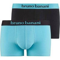 Bruno Banani Boxershorts "FLOWING", (2er-Pack), mit kontrastfarbenem Bündchen von Bruno Banani