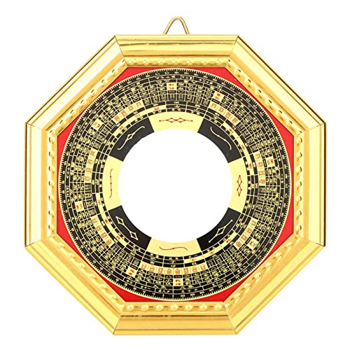 Chinesische Traditionelle Feng Shui Ba Gua Spiegel Pakua Zum Schutz Bringen Sie Gutes Geschäftsglück 13,5 cm(Konvex) von Buachois
