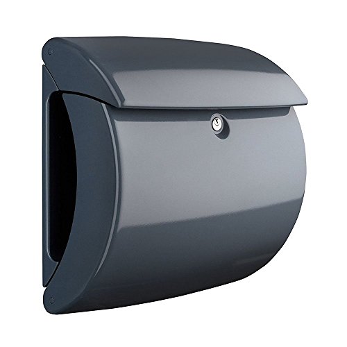 BURG-WÄCHTER Briefkasten mit Zeitungsfach ohne Namensschild, Kunststoff, Einwurf-Format DIN C4, 2 Schlüssel, Piano 886 G, Granit BURG-WÄCHTER Briefkasten mit Zeitungsfach ohne Namensschild, Kunststoff, Einwurf-Format DIN C4, 2 Schlüssel, Piano 886 G, Granit von BURG-WÄCHTER