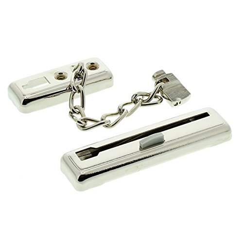 Burg-Wächter Sicherheits-Türkette mit Kindersicherung, 13 cm Länge, TK 64 SB, Vernickelt Burg-Wächter Sicherheits-Türkette mit Kindersicherung, 13 cm Länge, TK 64 SB, Vernickelt von BURG-WÄCHTER