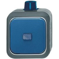 Busch-jaeger - Wechselschalter bl mt Duro 2000 wdi (ip 66) ap IP66 1f 16AX 2601/6WDI - blau von Busch-Jaeger