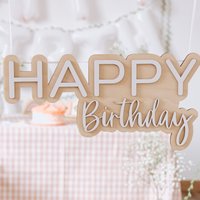 Alles Gute Zum Geburtstag Holzschild Benutzerdefinierte Kinderzimmer Namensschild Mädchen Aus Holz Kinder Dekor Baby Shower Geschenk Alles Banner von BusyPuzzle