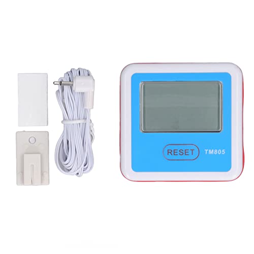 BuyWeek Digitales Thermometer, Innenhygrometer, Luftfeuchtigkeitsmesser Mit Sensor, LCD-Display Für Kühlschrank, Gefrierraum, Aquarium von BuyWeek