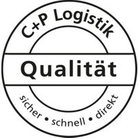 C+P Werkzeug-Beistellschrank mit Drehtüren, innen 2 Böden, H1200xB1200xT400mm Front Enzianblau Korpus Lichtgrau von C + P Möbelsysteme