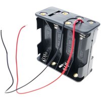 CableMarkt - Batteriehalter für 8 AA-Batterien von CABLEMARKT