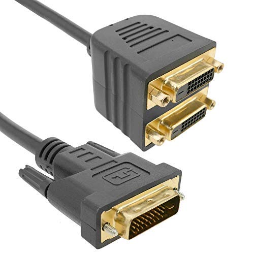 BeMatik - Passiv-Replikator Kabel 1 DVI-2 DVI von CABLEMATIC