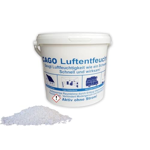 Luftentfeuchter Granulat 4,8 kg lose im 5 L Nachfülleimer 2,70/kg von Bluecraft