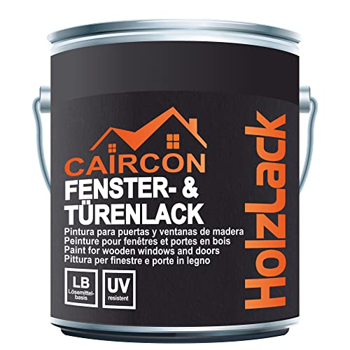 CAIRCON Fenster- & Türenlack Holzfenster Fensterrahmen Farbe Grün - 2,5L von CAIRCON