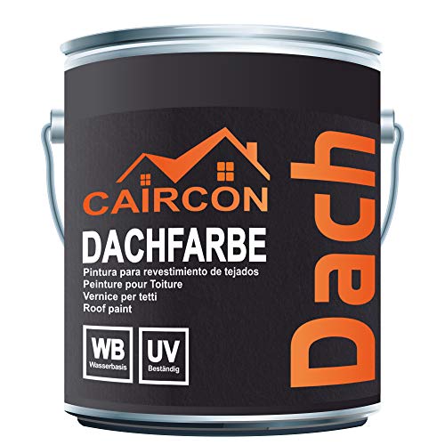 Dachfarbe Sockelfarbe Dachbeschichtung Blechdach Farbe Moosgrün - 5L von CAIRCON