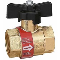 Kugelhahn mit eingebautem Rückschlagventil für Heizungsanlagen ballstop Caleffi 327 1/2 von CALEFFI