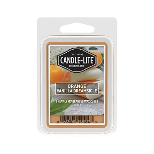CANDLE-LITE Duftwachs für Duftlampe | Duftwachs Orange | Orange Vanilla Dreamsicle (56g) | Duftwachs Vanille | Duftwachs Melts | Wax Melts Weihnachten | Wax Melts von CANDLE-LITE