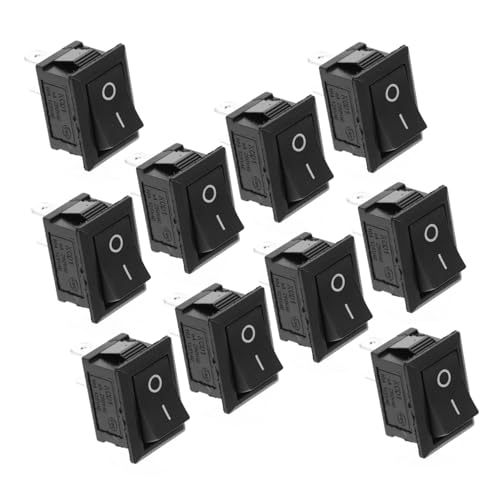 CANIGHT 10stücke Bootsschalter Sicherheits- -schalter Für -projekte Zwei Positionen Kabel Für Boote Und CANIGHT 10stücke Bootsschalter Sicherheits- -schalter Für -projekte Zwei Positionen Kabel Für Boote Und von CANIGHT