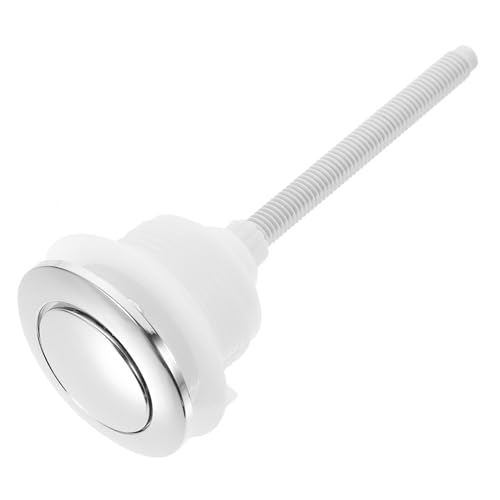 CANIGHT Toilettentaste Spülwassertankventil drücken WC-Spülventile Badezimmertankknopf System Toilettenknopf Spülkastenknopf WC-Abzugstaste einzelne Spültaste Toilettentankknopf Abs Silver CANIGHT Toilettentaste Spülwassertankventil drücken WC-Spülventile Badezimmertankknopf System Toilettenknopf Spülkastenknopf WC-Abzugstaste einzelne Spültaste Toilettentankknopf Abs Silver von CANIGHT