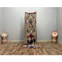 Teppichläufer , Berberteppich Azilal Teppich 70x220, Boho Berber von CARPETSABDELHADI