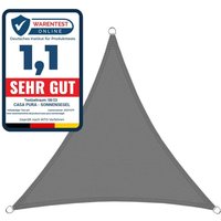 Casa Pura - Atmungsaktives Sonnensegel Grau 5 x 5 x 5 m Casa Pura - Atmungsaktives Sonnensegel Grau 5 x 5 x 5 m von CASA PURA