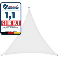 Casa Pura - Atmungsaktives Sonnensegel Weiß 3,6 x 3,6 x 5,1 m Casa Pura - Atmungsaktives Sonnensegel Weiß 3,6 x 3,6 x 5,1 m von CASA PURA