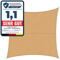 Casa Pura - Wasserabweisendes Sonnensegel Sand 3 x 3 m Casa Pura - Wasserabweisendes Sonnensegel Sand 3 x 3 m von CASA PURA