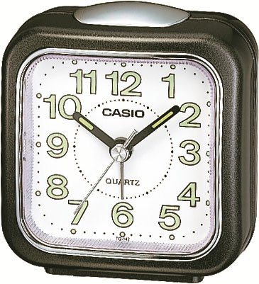 CASIO Quarzwecker TQ-142-1EF Wecker, ideal als Geschenk, Leuchtzeiger, Leuchtziffern von CASIO