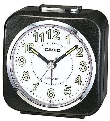 CASIO Quarzwecker TQ-143S-1EF Wecker, ideal als Geschenk, Leuchtzeiger, Leuchtziffern von CASIO