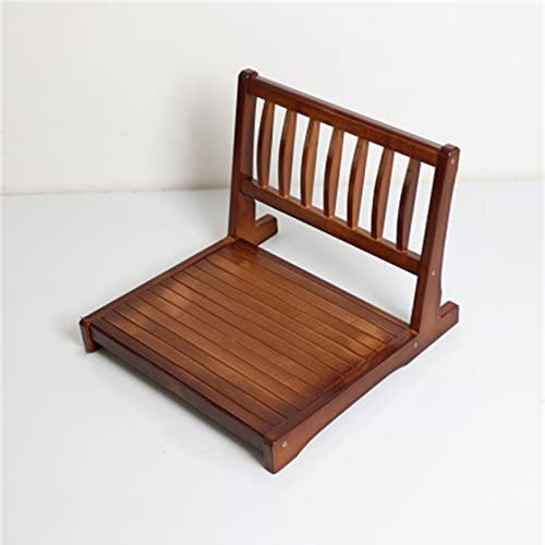 CCVAYE Bodenstuhl Erkerstuhl Rückenlehne Lazy Seat Stuhl ohne Beine Bettstuhl Kang Tisch und Stuhl/Natur/50 * 39 * 49,5 cm von CCVAYE
