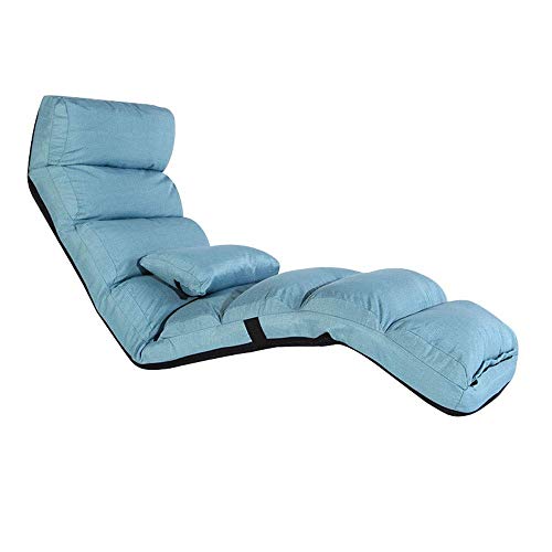 CCVAYE Lazy Sofa, Verstellbarer gepolsterter Bodenstuhl mit Rückenstütze, bequemer Stuhl mit Rückenlehne für Zuhause und Büro, Bodenkissen zur Meditation von CCVAYE