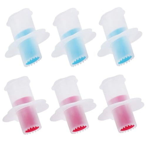 CENMEN 6er-Pack Cupcake-Ausstecher, Ausstecher, Ausstecher, Ausstecher, Ausstecher, Dekorieren, Teiler, Kuchenfüller, Werkzeug, 3 Rot + 3 Blau, Langlebig, 62 X 59 Mm, Einfach zu Bedienen von CENMEN