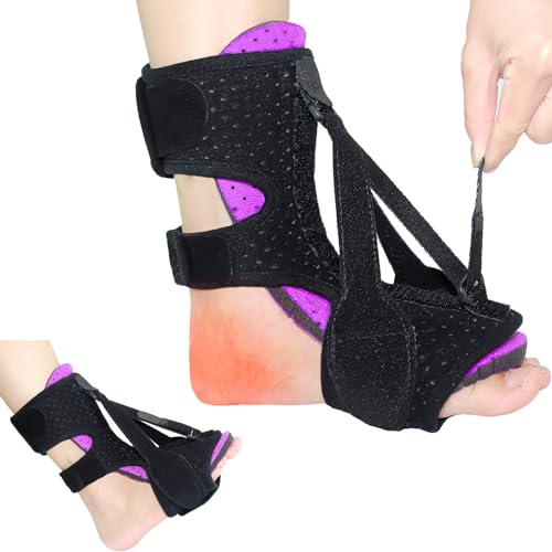 CHEERLINK Plantarfasziitis Nachtschiene, Verstellbare Plantar Fasciitis Relief Brace, Atmungsaktive Plantarfasziitis Nachtschiene Relief Plantar Fasciitis, Achillessehnenentzündung von CHEERLINK