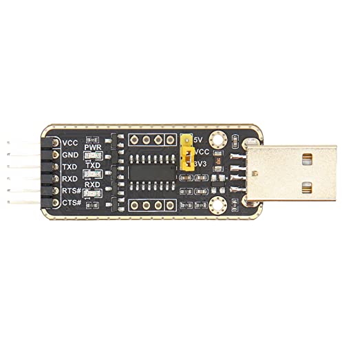 CHICIRIS Serielles Kommunikationsmodul, Schwarzlaugen-Immersionsprozess USB-zu-UART-TTL-Konverter Büro-USB-Host-UART-Geräteschnittstelle von CHICIRIS