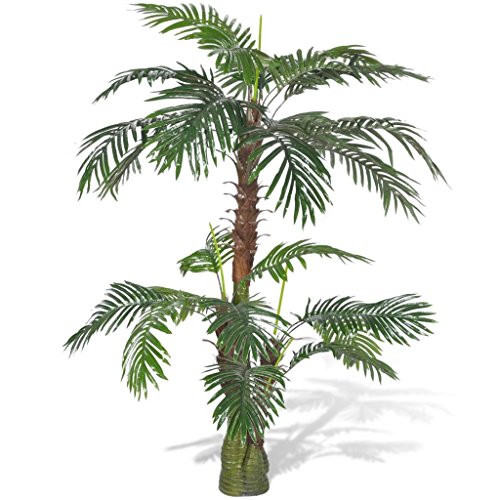 CIADAZ Künstliche Pflanze Cycas-Palme 150 cm, Künstliche Pflanzen Deko, Kunstpflanzen Wie Echt, Künstliche Zimmerpflanzen, Pflanzen Deko, Artificial Pflanzen von CIADAZ