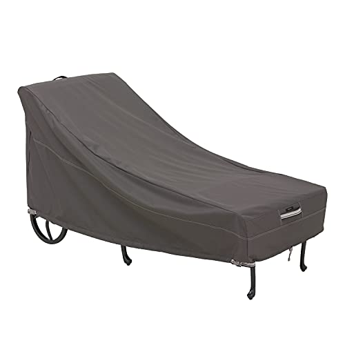 Classic Accessories Ravenna 55-712-045101-EC Abdeckung für Chaiselongue, wasserabweisend, 213 cm, Taupe von CLASSIC ACCESSORIES