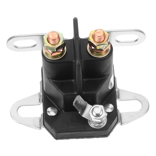 CLISPEED Ersatz Starter Solenoid Magnetrelais Rasenmäher Anlasserrelais Praktisch Stabil Langlebig Rasenmäher Ersatzteil Zubehör CLISPEED Ersatz Starter Solenoid Magnetrelais Rasenmäher Anlasserrelais Praktisch Stabil Langlebig Rasenmäher Ersatzteil Zubehör von CLISPEED