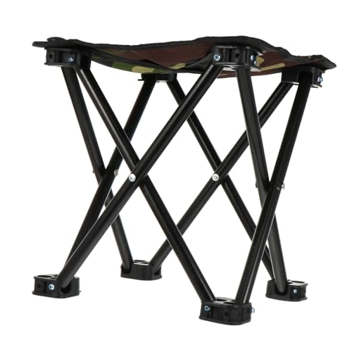 CLISPEED Faltbarer Anglerstuhl Tragbarer Outdoor Camping Hocker Klappbar Leicht Vielseitig für Garten Wandern Picknick mit Aufbewahrungstasche Kompakt Transportabel für Angler und CLISPEED Faltbarer Anglerstuhl Tragbarer Outdoor Camping Hocker Klappbar Leicht Vielseitig für Garten Wandern Picknick mit Aufbewahrungstasche Kompakt Transportabel für Angler und von CLISPEED