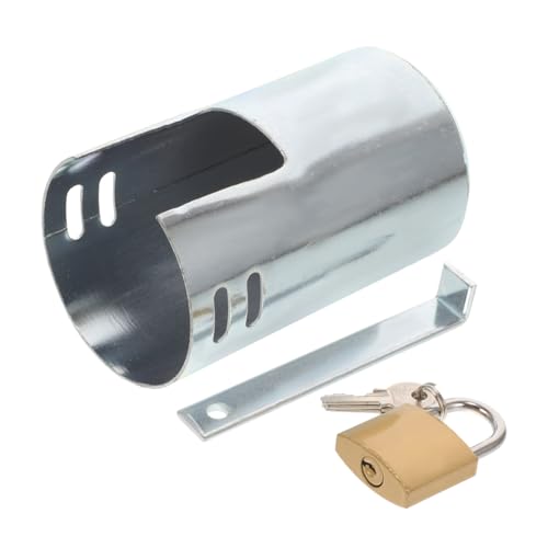 CLISPEED Wasserhahn schloss aus Robustem Eisen Rostfrei Kindersicherer Außenschalter Schutzabdeckung Diebstahlsicherer Wasserhahn schutz gegen Unbefugte Nutzung und Wasserverschwendung CLISPEED Wasserhahn schloss aus Robustem Eisen Rostfrei Kindersicherer Außenschalter Schutzabdeckung Diebstahlsicherer Wasserhahn schutz gegen Unbefugte Nutzung und Wasserverschwendung von CLISPEED