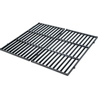 Grillrost Set schwarz 44,5x26 cm von CLP