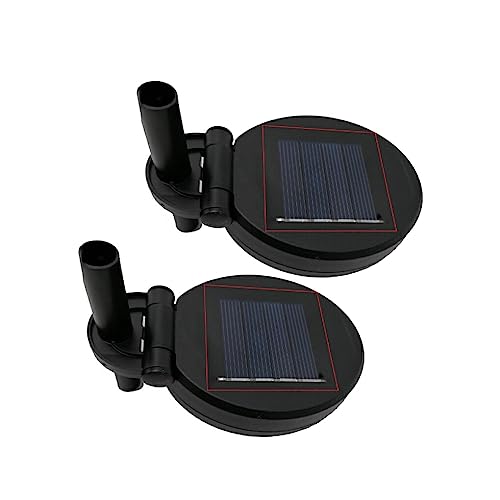 CLSSLVVBN 2Pcs Solar Panel Lampe Ersatz Tops Birne Zubehör Ersatzteile Pathway Hause Hängen Laternen Landschaft Garten von CLSSLVVBN