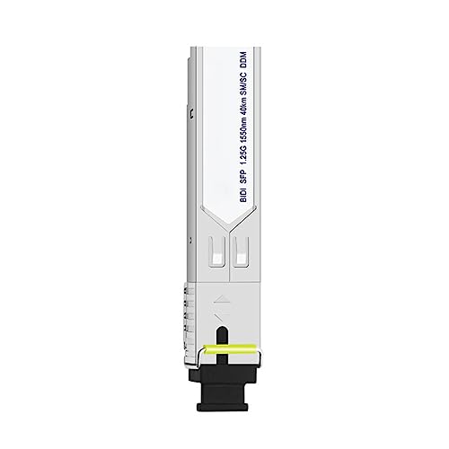 CLSSLVVBN Tragbares Hot Swap Netzwerk Switch SFP Modul 1,25 Gbit/s Single Mode Transceiver Module Langstreckenzubehör, 40km 1550sm B von CLSSLVVBN