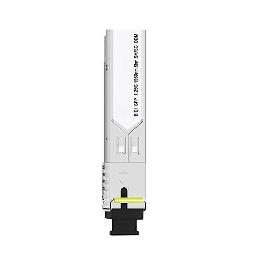 CLSSLVVBN Tragbares Hot Swap Netzwerk Switch SFP Modul 1,25 Gbit/s Single Mode Transceiver Module Langstreckenzubehör, 5km 1550sm B von CLSSLVVBN