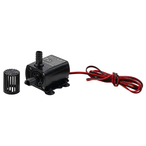 Effiziente und langlebige Tauchpumpe DC 12V 280L/H 5W für Aquarium und Teich von CNANRNANC