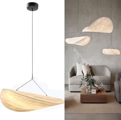CNMKLM LED-Pendelleuchte,Wabi-sabi Boho Hängelampe,Seidenstoff-Lampenschirm,Verstellbare Höhe Pendellampe Kreatives Hut-Design Hängeleuchte Für Kücheninsel Wohn-Esszimmer Schlafzimmer Esstisch(80CM) CNMKLM LED-Pendelleuchte,Wabi-sabi Boho Hängelampe,Seidenstoff-Lampenschirm,Verstellbare Höhe Pendellampe Kreatives Hut-Design Hängeleuchte Für Kücheninsel Wohn-Esszimmer Schlafzimmer Esstisch(80CM) von CNMKLM