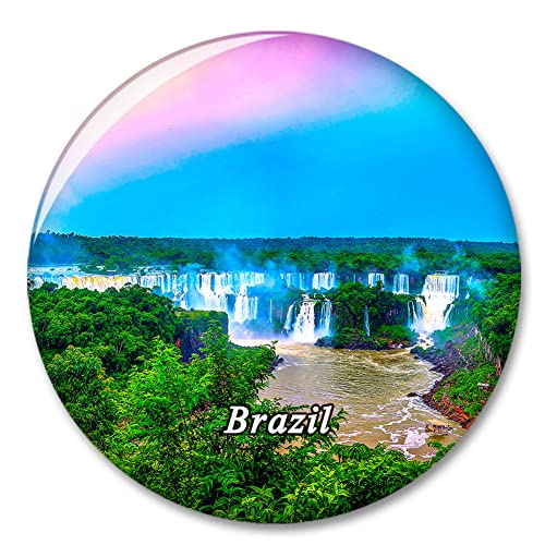Brasilien Wasserfall Kühlschrank Magnet Dekorativer Magnet Aufkleber Reise Souvenir Sammlung Tourist Stadt Geschenk Whiteboard Küche von COBREW