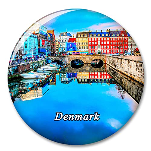 Dänemark Kühlschrankmagnet Dekorativer Magnet Aufkleber Reise Souvenir Sammlung Tourist City Geschenk Whiteboard Küche von COBREW